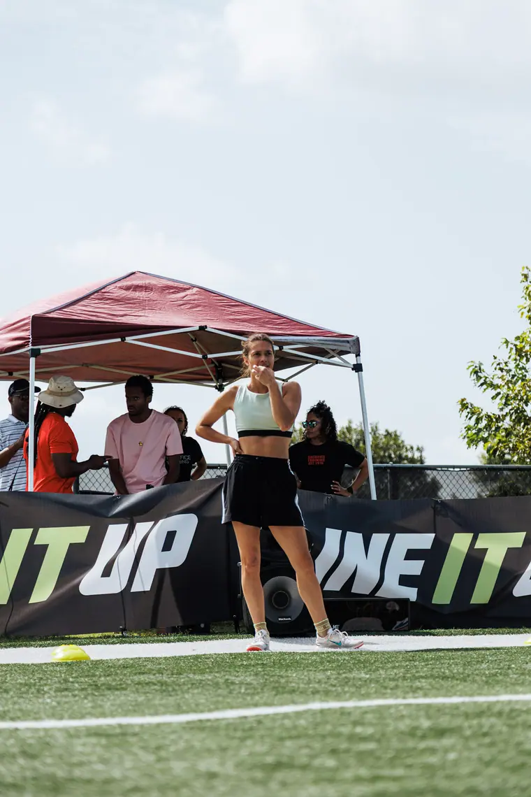 Line It Up 40 yard dash, Austin, July 18 2026