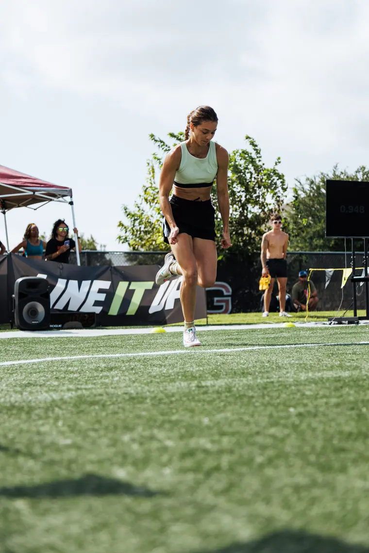 Line It Up 40 yard dash, Austin, July 18 2026
