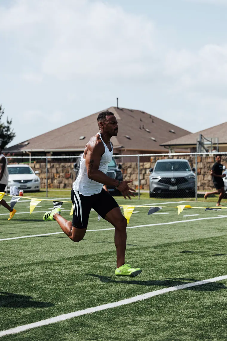 Line It Up 40 yard dash, Austin, July 18 2026