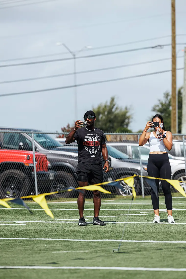 Line It Up 40 yard dash, Austin, July 18 2026