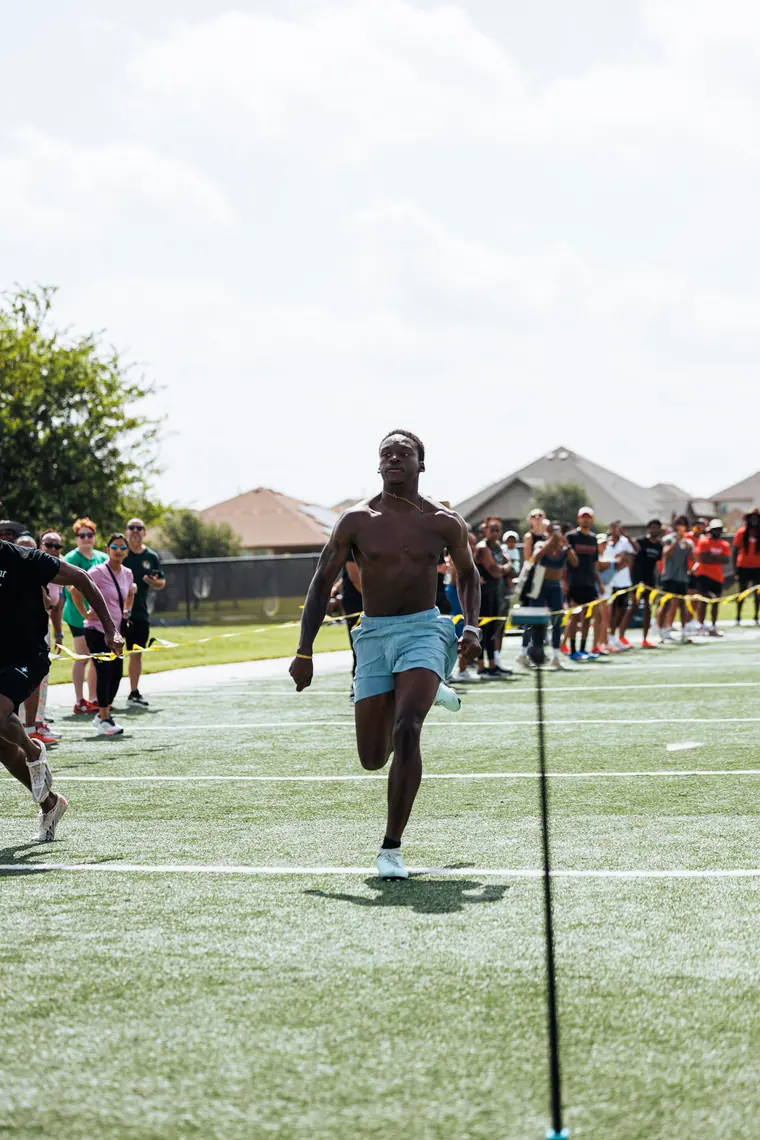 Line It Up 40 yard dash, Austin, July 18 2026
