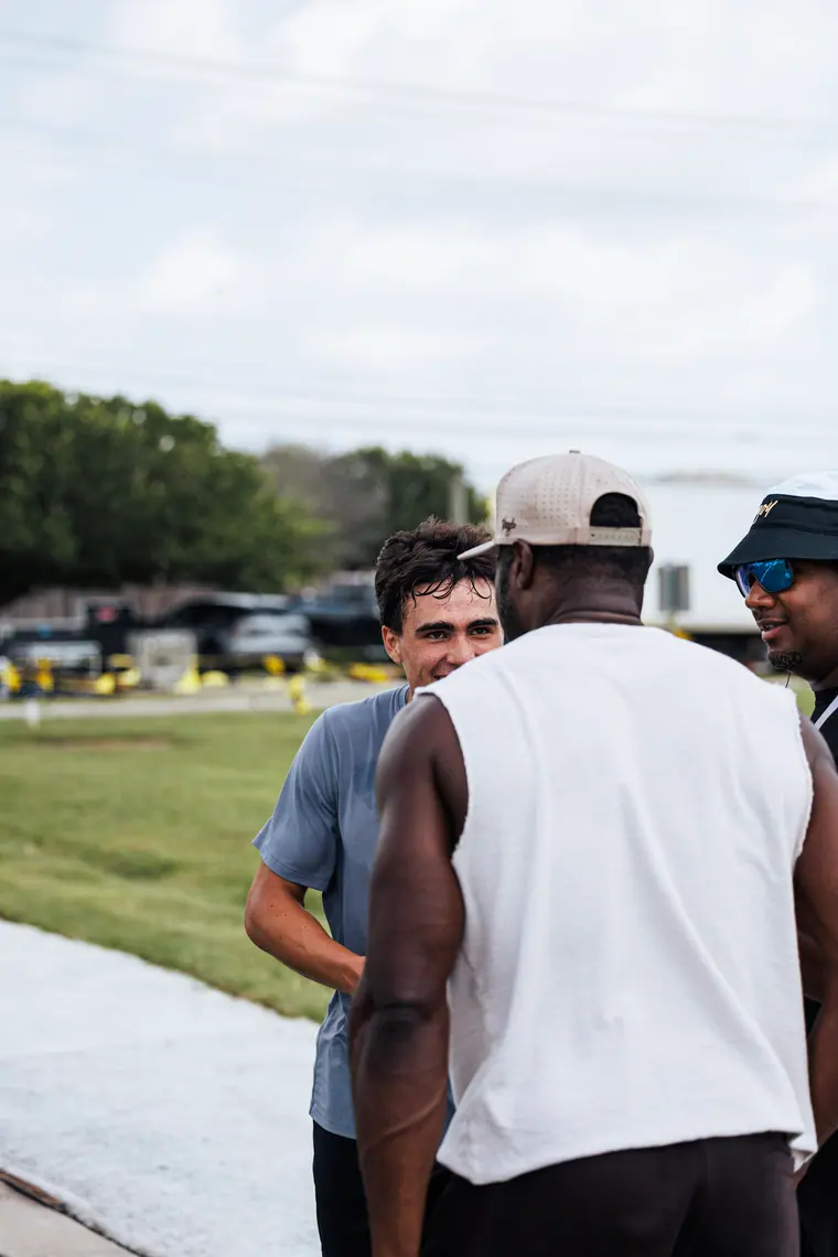 Line It Up 40 yard dash, Austin, July 18 2026