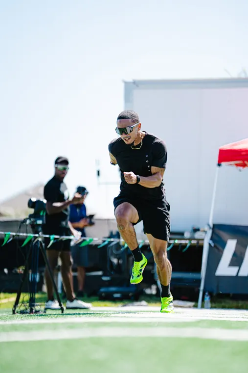 Line It Up 40 yard dash, Austin, September 19 2026
