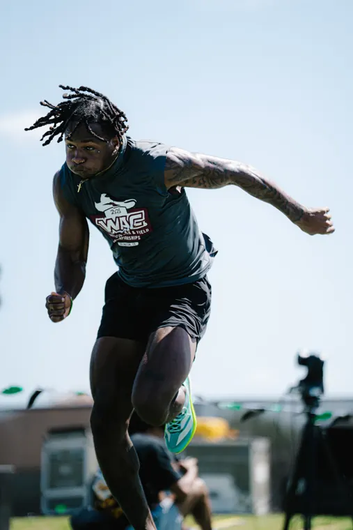 Line It Up 40 yard dash, Austin, September 19 2026