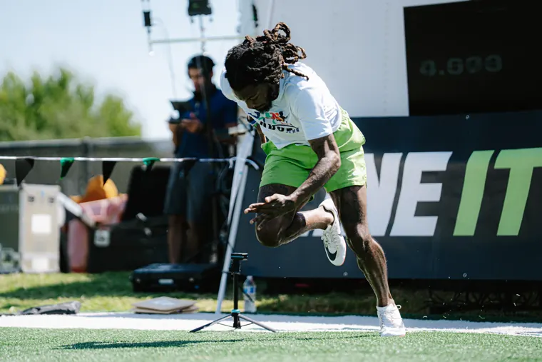 Line It Up 40 yard dash, Austin, September 19 2026