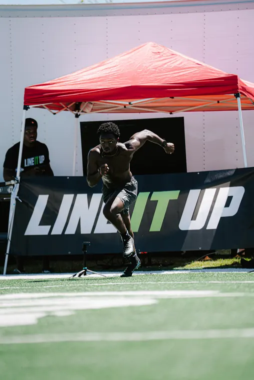 Line It Up 40 yard dash, Austin, September 19 2026