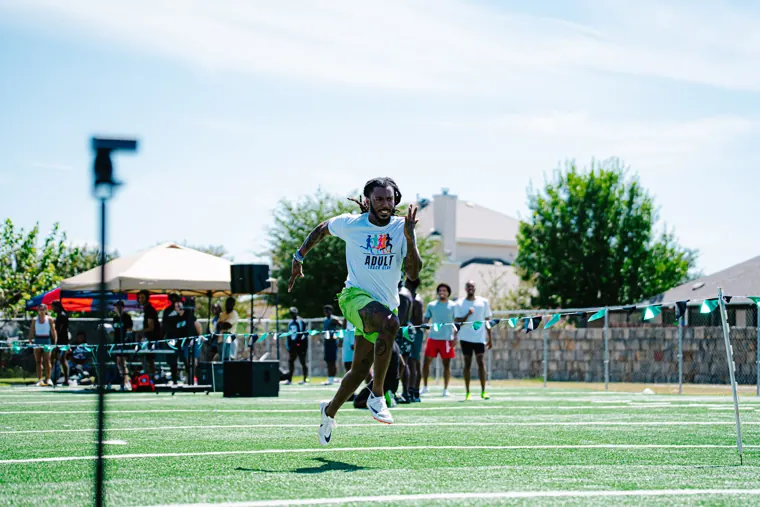 Line It Up 40 yard dash, Austin, September 19 2026