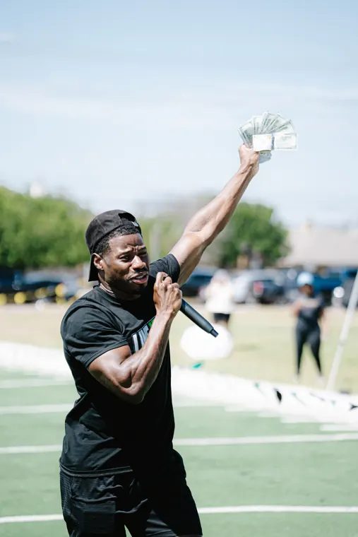 Line It Up 40 yard dash, Austin, September 19 2026