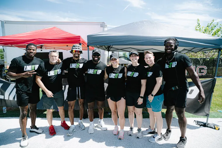 Line It Up 40 yard dash, Austin, September 19 2026